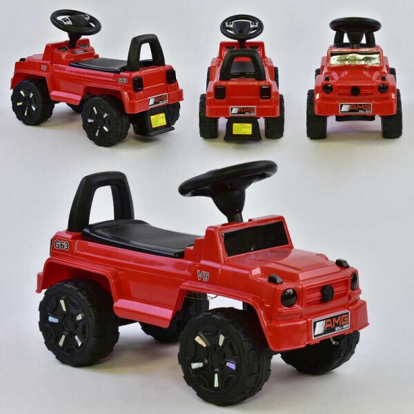 

Машина-Толокар 809 V-10505 JOY (4) цвет КРАСНЫЙ, РУССКОЕ ОЗВУЧИВАНИЕ, СВЕТОВЫЕ ЭФФЕКТЫ, багажник (641)