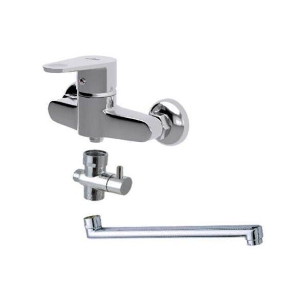 

Смеситель для ванны и душа Cersanit CARI LONG SPOUT