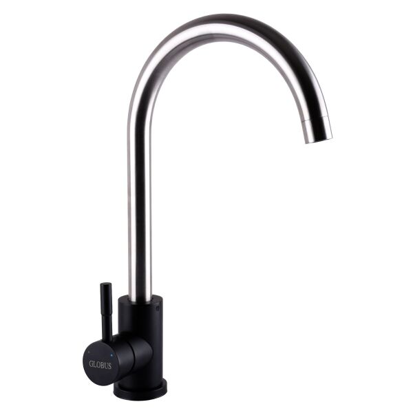

Смеситель для кухни Globus Lux ALPEN SUS-203S-BB