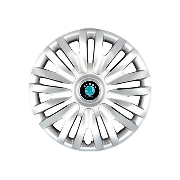 

Автомобильные колпаки SKS 103 R13 4 шт Серебристые (с логотипом Skoda)