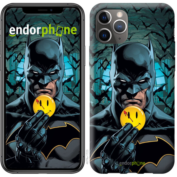 

Чехол на iPhone 11 Pro Max Бэтмен 2 4679c-1723, Пластик глянцевый