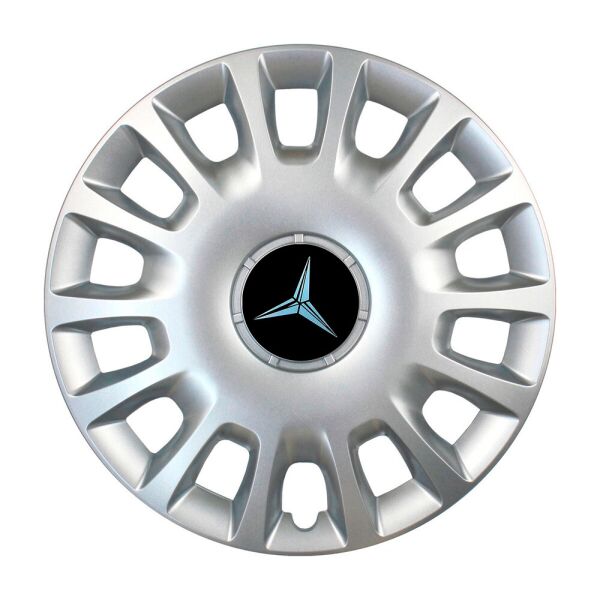 

Автомобильные колпаки SKS 109 R13 4 шт Серебристые (с логотипом Mercedes)