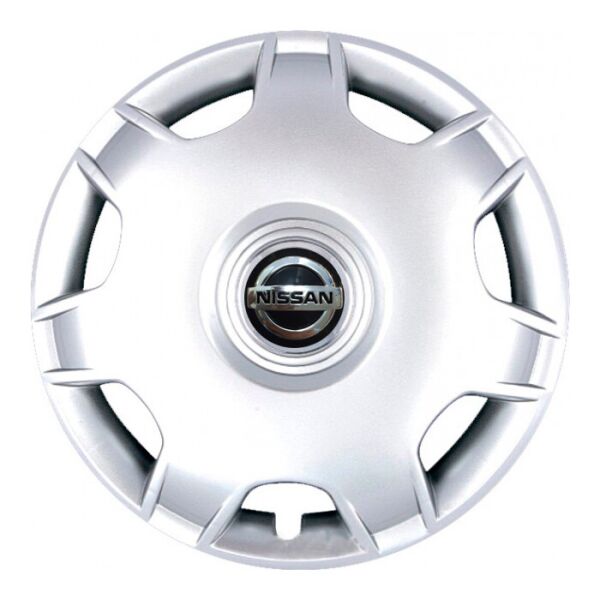 

Автомобильные колпаки SKS 205 R14 4 шт Серебристые (с логотипом Nissan)