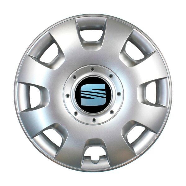 

Автомобильные колпаки SKS 304 R15 4 шт Серебристые (с логотипом Seat)