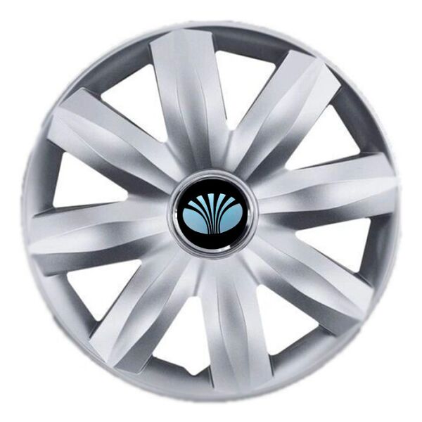 

Автомобильные колпаки SKS 221 R14 4 шт Серебристые (с логотипом Daewoo)