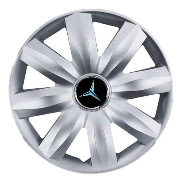 

Автомобильные колпаки SKS 221 R14 4 шт Серебристые (с логотипом Mercedes)
