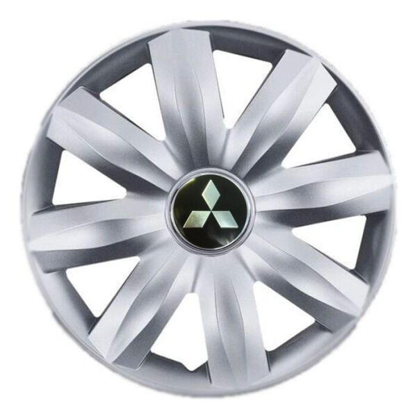 

Автомобильные колпаки SKS 221 R14 4 шт Серебристые (с логотипом Mitsubishi)