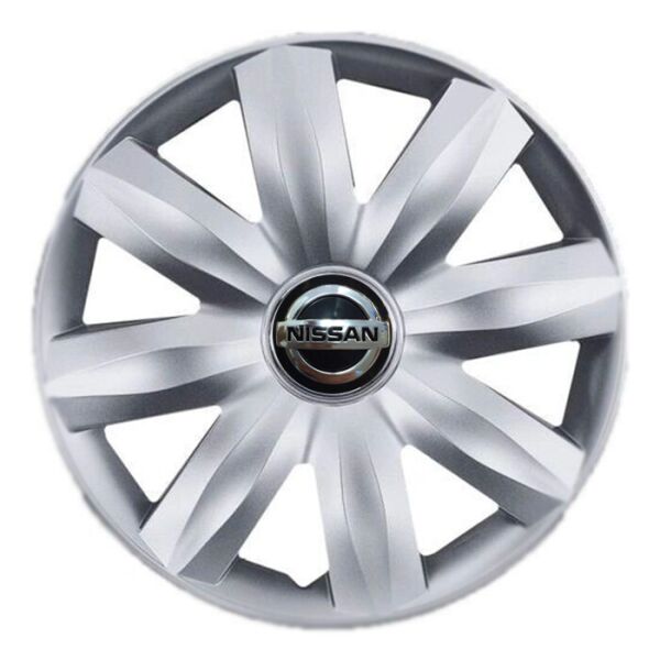 

Автомобильные колпаки SKS 221 R14 4 шт Серебристые (с логотипом Nissan)