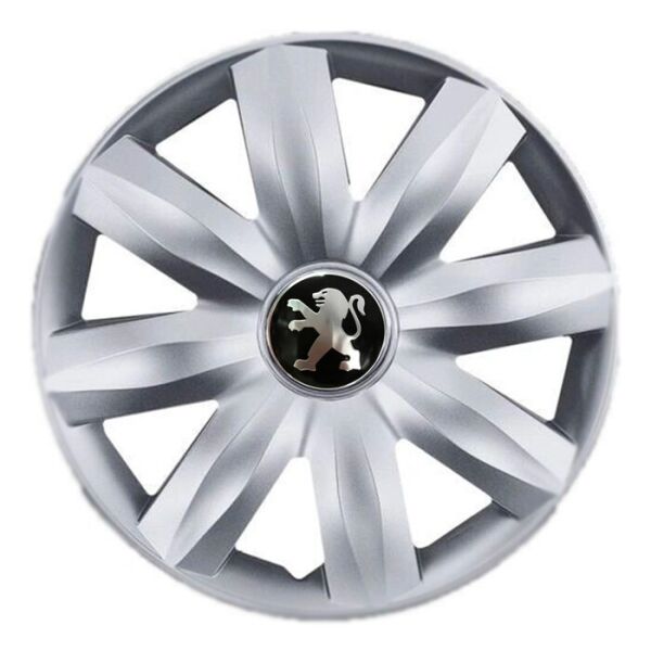 

Автомобильные колпаки SKS 221 R14 4 шт Серебристые (с логотипом Peugeot)
