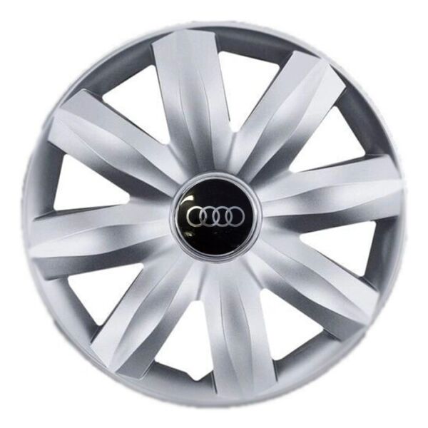 

Автомобильные колпаки SKS 221 R14 4 шт Серебристые (с логотипом Audi)