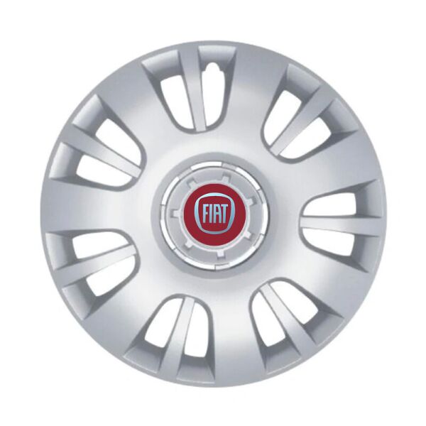 

Автомобильные колпаки SKS 312 R15 4 шт Серебристые (с логотипом Fiat)