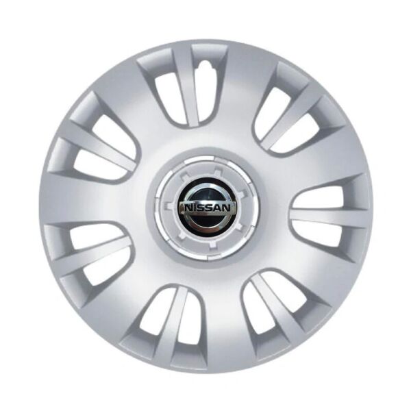 

Автомобильные колпаки SKS 312 R15 4 шт Серебристые (с логотипом Nissan)