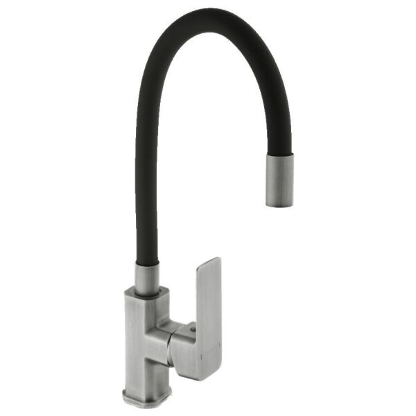 

Смеситель для кухни DOMINO MALIBU DMM-203 LR-StSTEEL-BLACK