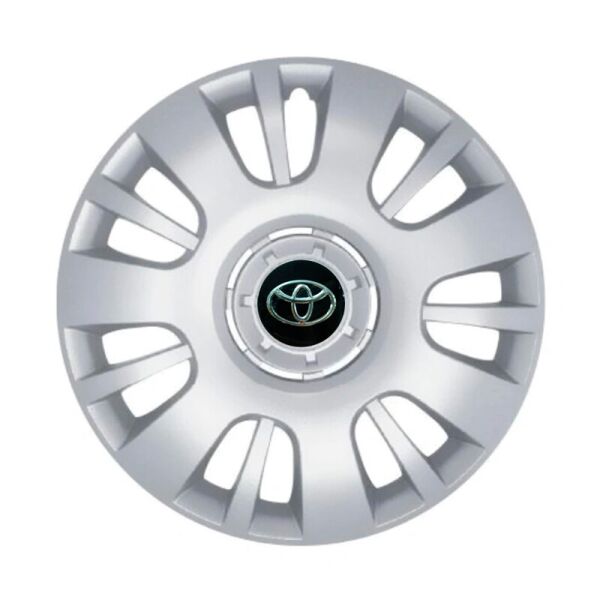

Автомобильные колпаки SKS 222 R14 4 шт Серебристые (с логотипом Toyota)