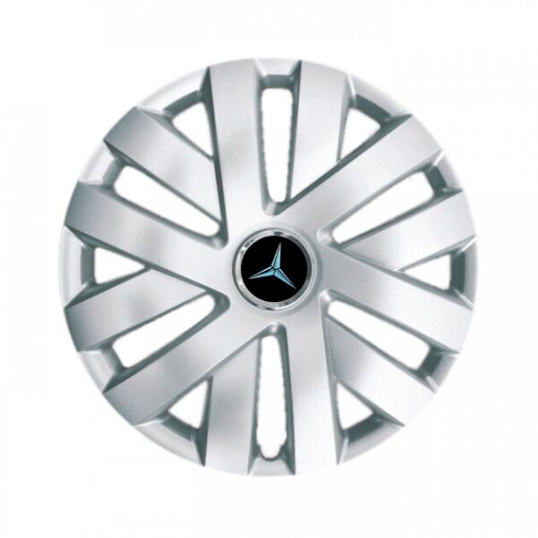 

Автомобильные колпаки SKS 315 R15 4 шт Серебристые (с логотипом Mercedes)