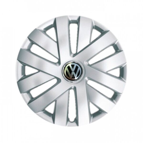 

Автомобильные колпаки SKS 315 R15 4 шт Серебристые (с логотипом Volkswagen)