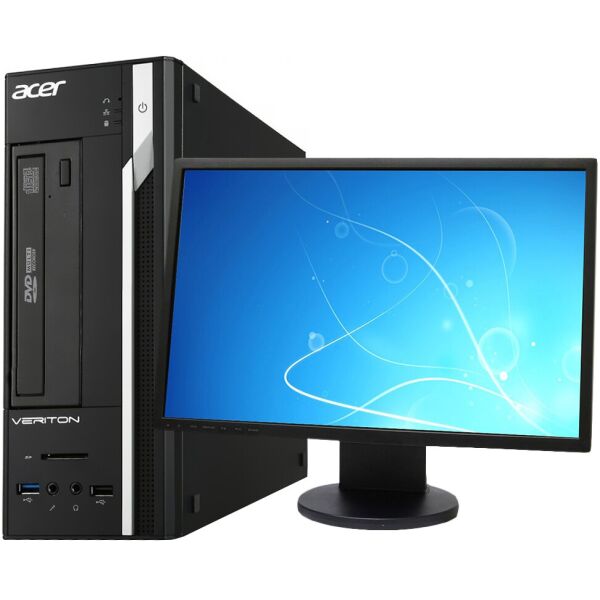 

Комплект Компьютер Acer Veriton X2631G SFF (i3-4130/8/500) + Монитор 22" Samsung 2243BW "Refurbished"