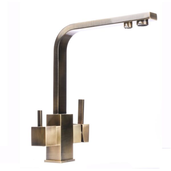 

Смеситель для кухни под осмос Globus Lux GLLR-0111-9-BRONZE