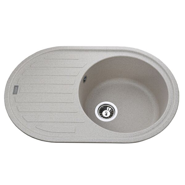 

Гранитная мойка Globus Lux OHARA песчаный 770х500