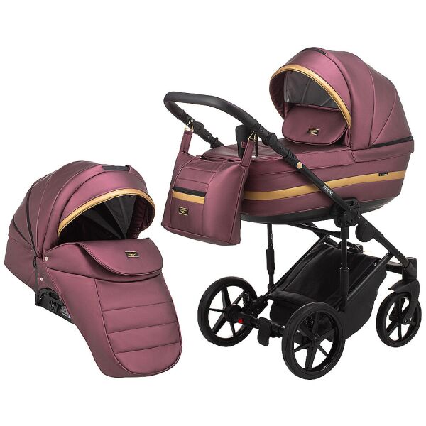 

Коляска 2 в 1 Adamex Rimini ECO кожа 100% RI-248 625257