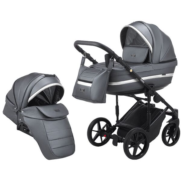 

Коляска 2 в 1 Adamex Rimini ECO кожа 100% RI-253 625259