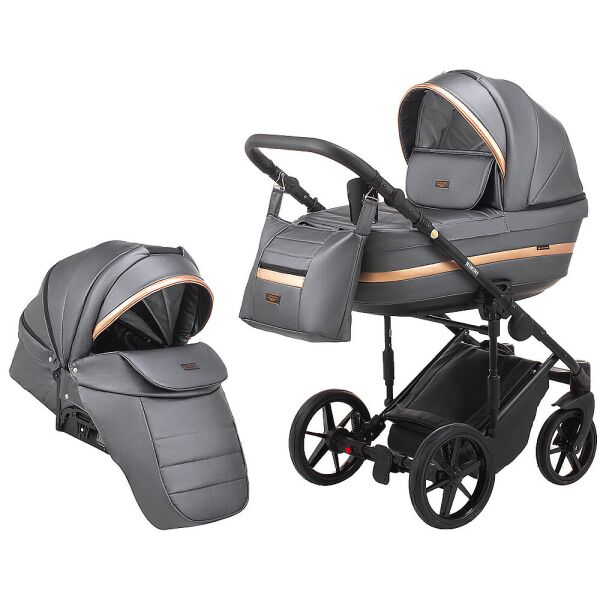 

Коляска 2 в 1 Adamex Rimini ECO кожа 100% RI-254 625260