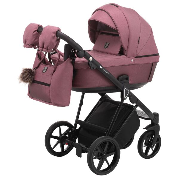 Коляска 2 в 1 Adamex Belissa ECO кожа 100% 625322