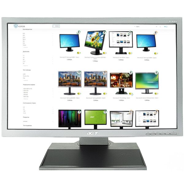

Монитор 19" Acer B193W - Class A "Refurbished"