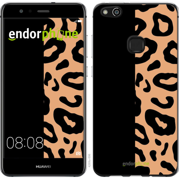 

Чехол на Huawei P10 Lite Пятна леопарда 4269u-896, Силикон