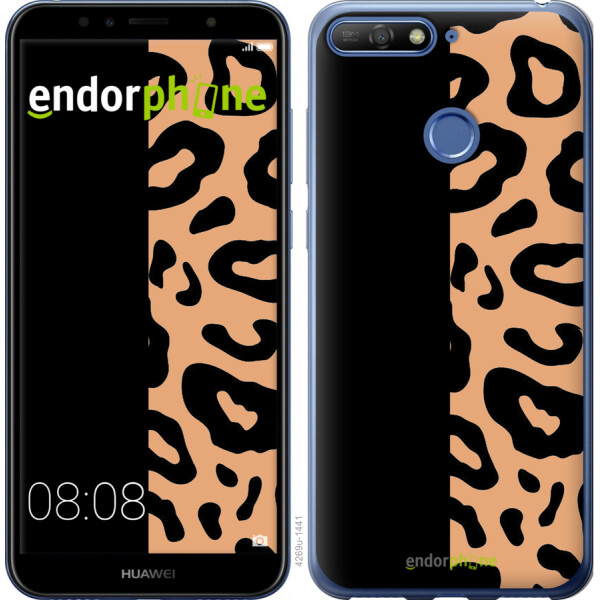 

Чехол на Huawei Y6 Prime 2018 Пятна леопарда 4269u-1441