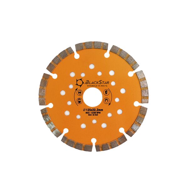 

Диск алмазный BLACK STAR Турбо-Сегмент 30-12503