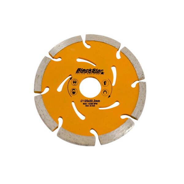 

Диск алмазный Сегмент BLACK STAR 125*22,2 мм 30-12502