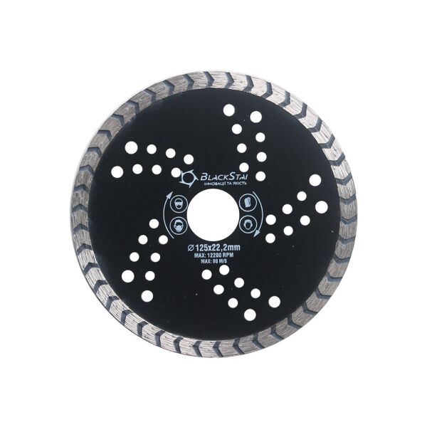 

Диск алмазный Турбо BLACK STAR 125*22,2 мм 30-12504