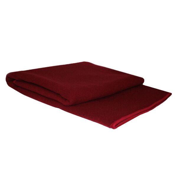 

Шерстяной плед-покрывало 140х200см 400г/м2 4P-18-red (Красный)