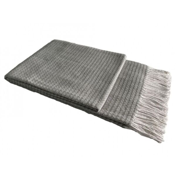 

Хлопковый плед-покрывало 140х200см 350г/м2 20PH-21-grey (Серый)