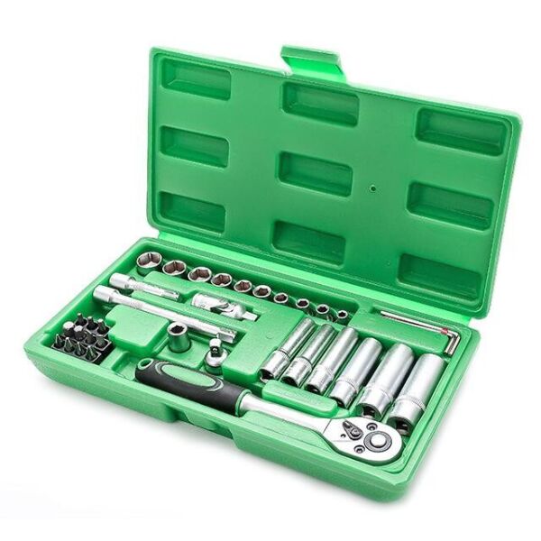 

Профессиональный набор инструментов 1/4" 36ед INTERTOOL ET-6036