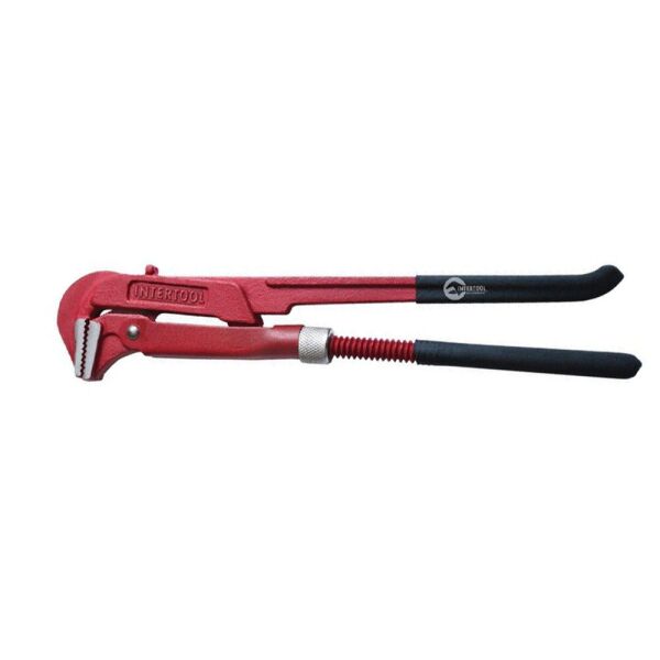 

Ключ трубный рычажный 0,75" 90* INTERTOOL НТ-0186