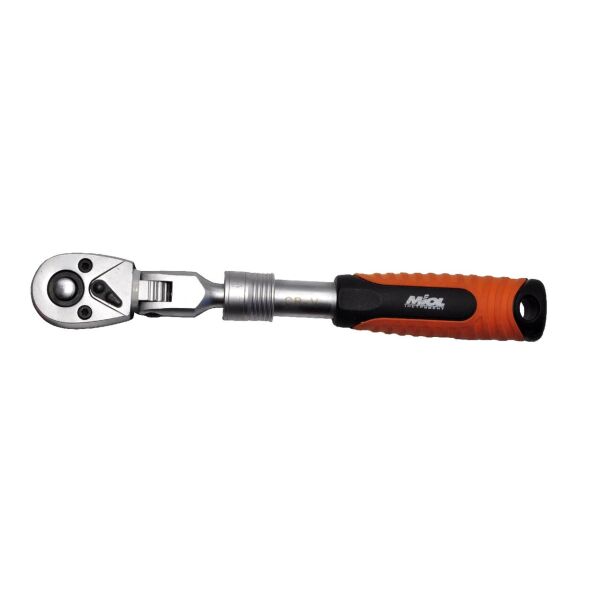 

Ключ трещоточный раздвижной 1/4'' Miol 58-190