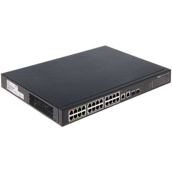 

24-портовый управляемый PoE коммутатор c 8 портами ePoE Dahua DH-LR2226-24ET-360