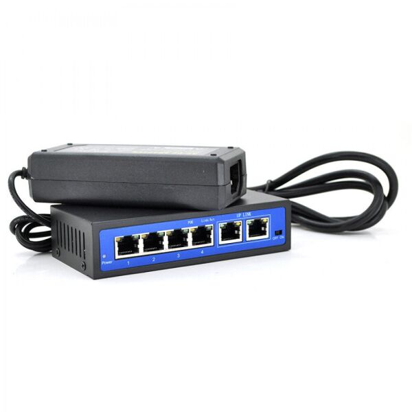 

4-портовый PoE коммутатор SICSO JY-4+2BZDW