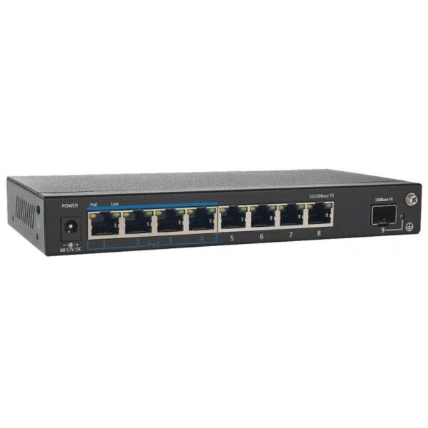 

8-портовый коммутатор с 4-портами PoE UTEPO UTP1-SW0801-SP60-4P
