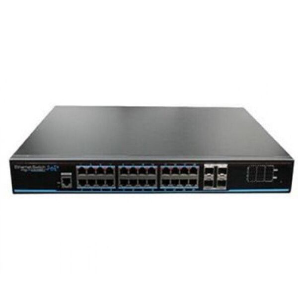 

24-портовый управляемый PoE коммутатор UTEPO UTP3-GSW2404S-MTP25