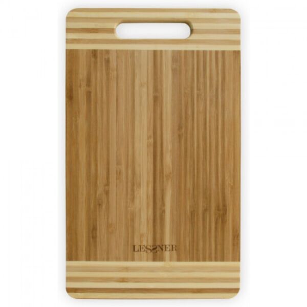 

Доска кухонная бамбуковая прямоугольная 25 х 15 х 2 см Lessner 10301-25 LS