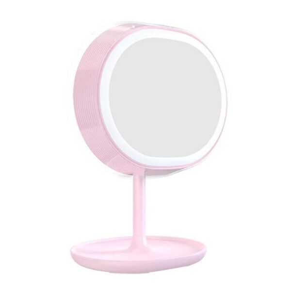 

Зеркало для макияжа с подсветкой Joyroom JR-CY266, розовый