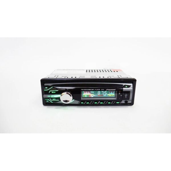 

Автомагнитола Pioneer 3215 Usb + RGB подсветка + Fm + Aux + пульт (4x50W)
