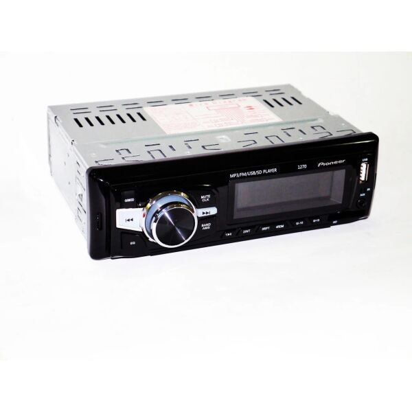 

Автомагнитола Pioneer 1270 ISO Usb + Sd + Fm + Aux + пульт (4x50W)