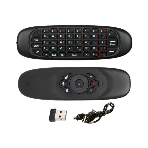 

Air Mouse аэромышь с клавиатурой Пульт с гироскопом 300мАч RU