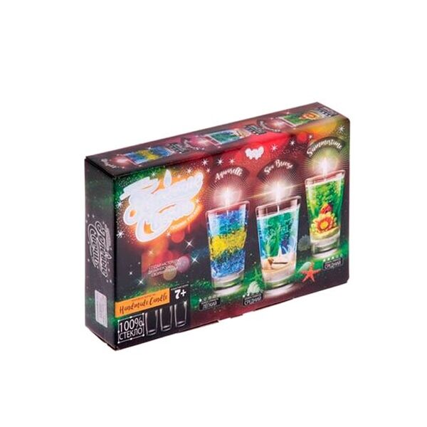 

Набор для создания гелевых свечей, 3 свечи, Danko Toys