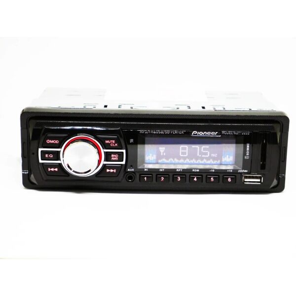 

Автомагнитола Pioneer 2033 - MP3 + Usb + SDMMC + Fm + Aux + пульт (4x50W)