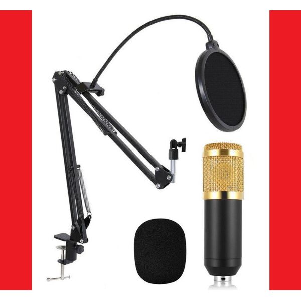 

Конденсаторный микрофон студийный M-800 PRO-MIC